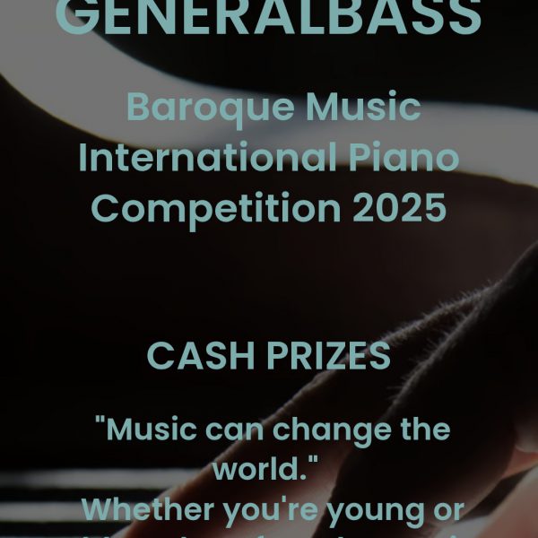 GENERALBASS – Baroque Music International Piano Competition – Yerevan, Armenia – July 2025